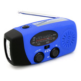 Radio Solar Fm Am Wb Noaa Con Manivela Portátil De 2000 Mah