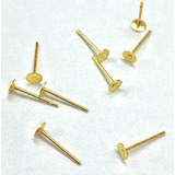 Palito P/ Aro Chato P/ Pegar, 4mm, Bijoux,  40 Pares