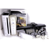 Nintendo Wii Funcionando Al 100 Con Accesorios Y Juego 
