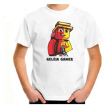 Camisa Camiseta Geleia Gamer Youtuber Personalizado Com Nome