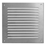 Rejilla Para Ventilacion Acero Inox. 15 X 15 Radem