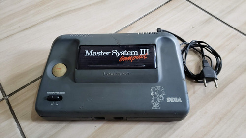 Master System 3 Compact Só O Console Funcionando 100%, J3
