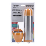 Set Keep De Termo Bala 500 Ml Mate 230ml Y  Bombilla Acero