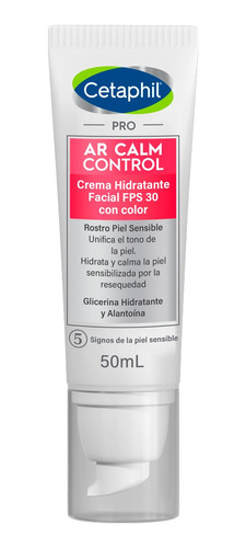 Crema Hidratante Facial Fps 30 Color Cetaphil Pro Ar 50 Grs.
