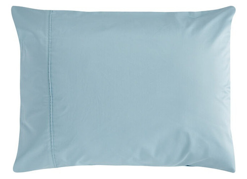 Funda Almohada Parker Home Bari 300 Hilos Azul Acero 76x51