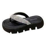 Sandalia Chanclas De Casual Moda Plataforma Playa Para Mujer