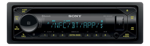 Estéreo Para Auto Sony Mex N5300bt Con Usb Y Bluetooth