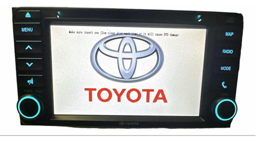 Multimídia Original Toyota Etios Am Fm Dvd Usb Bt Gps Tvfull