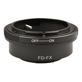 Adaptador Para Lente Canon Fd A Cámara Fujifilm Fx