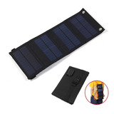 Panel Solar Plegable Portatil Cargador Aire Libre Emergenci