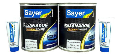 Resanador Premium Automotriz  Sayer Kf-0520.30 2 Lt