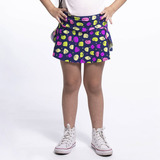 Kit 5 Short Saia Infantil Feminino Roupas Atacado