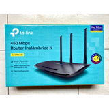 Router Inalámbrico N 450mbps Tp Link Wr940n 3 Antenas-3 En 1