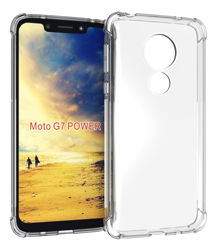 Tiya Funda Para Moto G7 Power Case Motorola G7power Carcasa