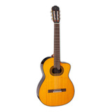 Guitarra Electroacústica Takamine Gc6ce Para Diestros Natural Laurel Brillante