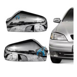 Kit X 2 Cubre Cacha De Espejo Cromada Chevrolet Astra 1999 2000 2001 2002 2003 2004 2005 2006 2007 2008 2009 2010 2011