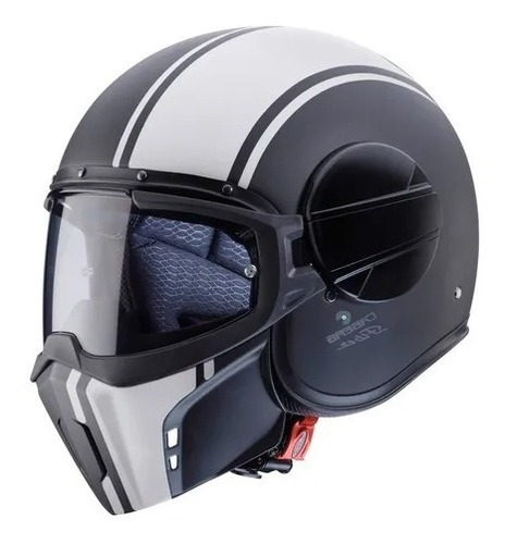 Casco Abierto Caberg Ghost Legend Negro Mate (s) - Motor Dos