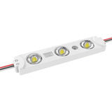 Modulo Caluga 3 Leds 2835 Blanco Cálido 3000k 12v Ip65