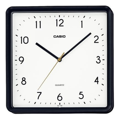 Reloj Pared Casio Iq-152 Analogico Negro