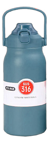 Botella Térmica De Acero Inoxidable Con Sorbete 1.5 Ltr