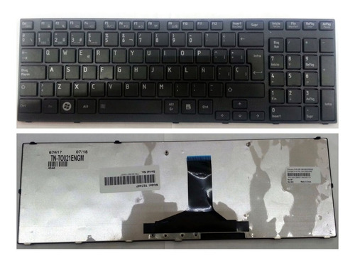 Teclado Español (sp) Toshiba Satellite P750 P750d P755 Serie