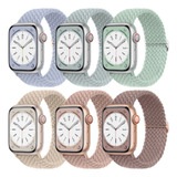 T 6 Correas Trenzadas Para Apple Watch Series Ultra 8 7 Se