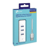 Adaptador Ethernet Rj45 Gigabit Hub Usb 3.0 Tp-link Ue330