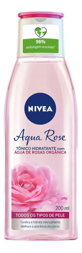 Tônico Hidratante Aqua Rose 200ml Nivea 