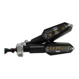 Juego De Faros Giro Universal - Ambar 12v 5w - Moto -lux Led