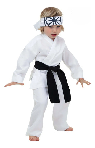 Disfraz De Karate Kid Daniel San Cobra Kai Para Niños Y Bebes Envio Gratis