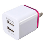 Cargador De Pared Doble Usb 2.1a Carga Rapida Tablet Celular