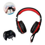 Fone Gamer Headset Com Mic Para Ps4 Xbox One E Notebook P3 