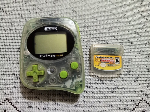 Pokémon Mini Consola Verde Con Juego *sin Tapa*