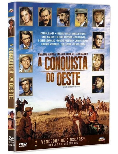 A Conquista Do Oeste - John Ford - Dub/leg Original Lacrado