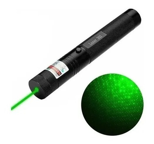 Puntero Laser Regulable Largo Alcance Verde Recargable Usb