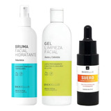 Gel Limpieza Facial Biobellus+bruma Hidrat+suero Bioregenera