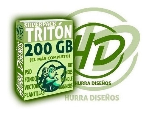 Kit Tritón 200 Gb Kits Plantillas Kit Full Premium