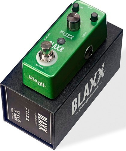 Pedal De Efecto Stagg Blaxx Bx Fuzz Micro Fuzz Para Guitarra