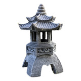 Estatua Del Jardín De La Pagoda Al Aire Libre En V, Estatua