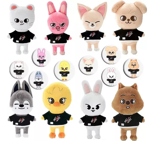 Muñecos Skzoo Peluches Stray Kids Animales K Pop Kawaii