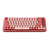 Teclado Logitech Pop Keys Inalámbrico Coral Rosa Mexx 1