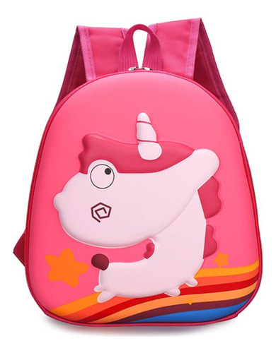 Mochila Pequena Infantil Colorida Passeio Alto Relevo Pets