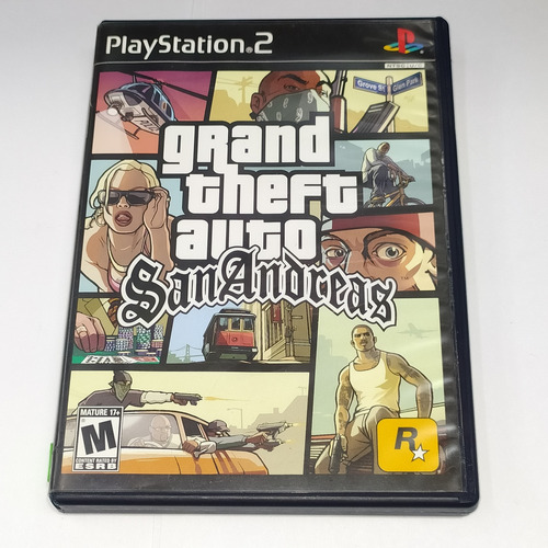 Grand Theft Auto San Andreas Ps2 - Longaniza Games 