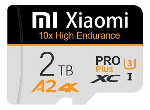 Tarjeta Tf Sd Xiaomi 2tb A2 4k Pro Plus Xc1 U3 10x Endurance