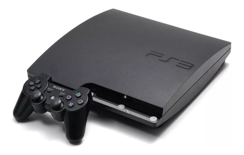 Sony Playstation 3 Slim 250gb Standard Cor  Charcoal Black