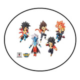 Super Dragon Ball Heroes Wcf Vol 3 Goku Vegeta Gohan Gogeta