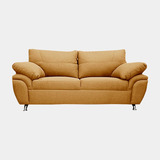 Love Seat Africa Tela Magic Gold - Inlab Muebles