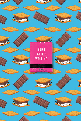 Libro Burn After Writing (s'mores) - Jones, Sharon