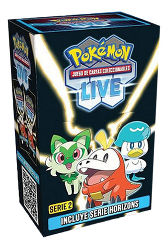 Caja Cartas Pokemon Live - Serie 2