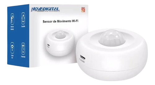 Sensor De Movimento Inteligente Wi-fi Novadigital Tuya